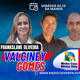 Valciney Gomes Na rádio Cidade